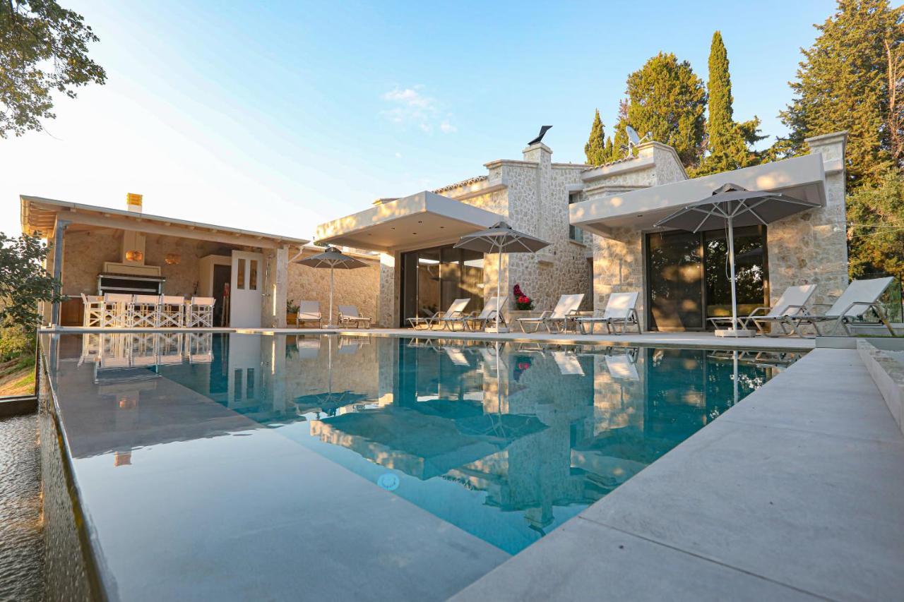 My Mediterranean Corfu Luxury Villa With Private Swimming Pool Контокали Экстерьер фото