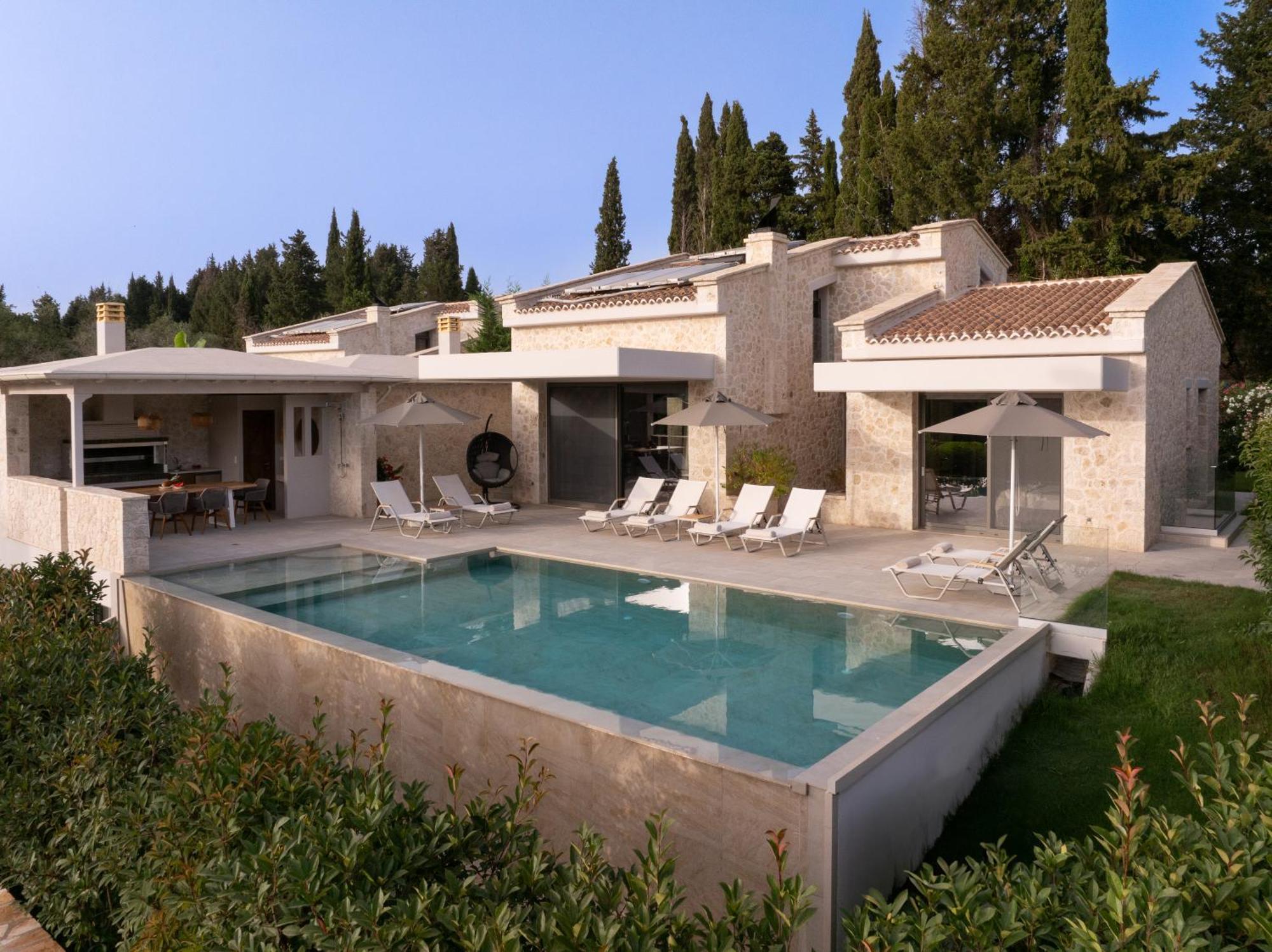 My Mediterranean Corfu Luxury Villa With Private Swimming Pool Контокали Экстерьер фото