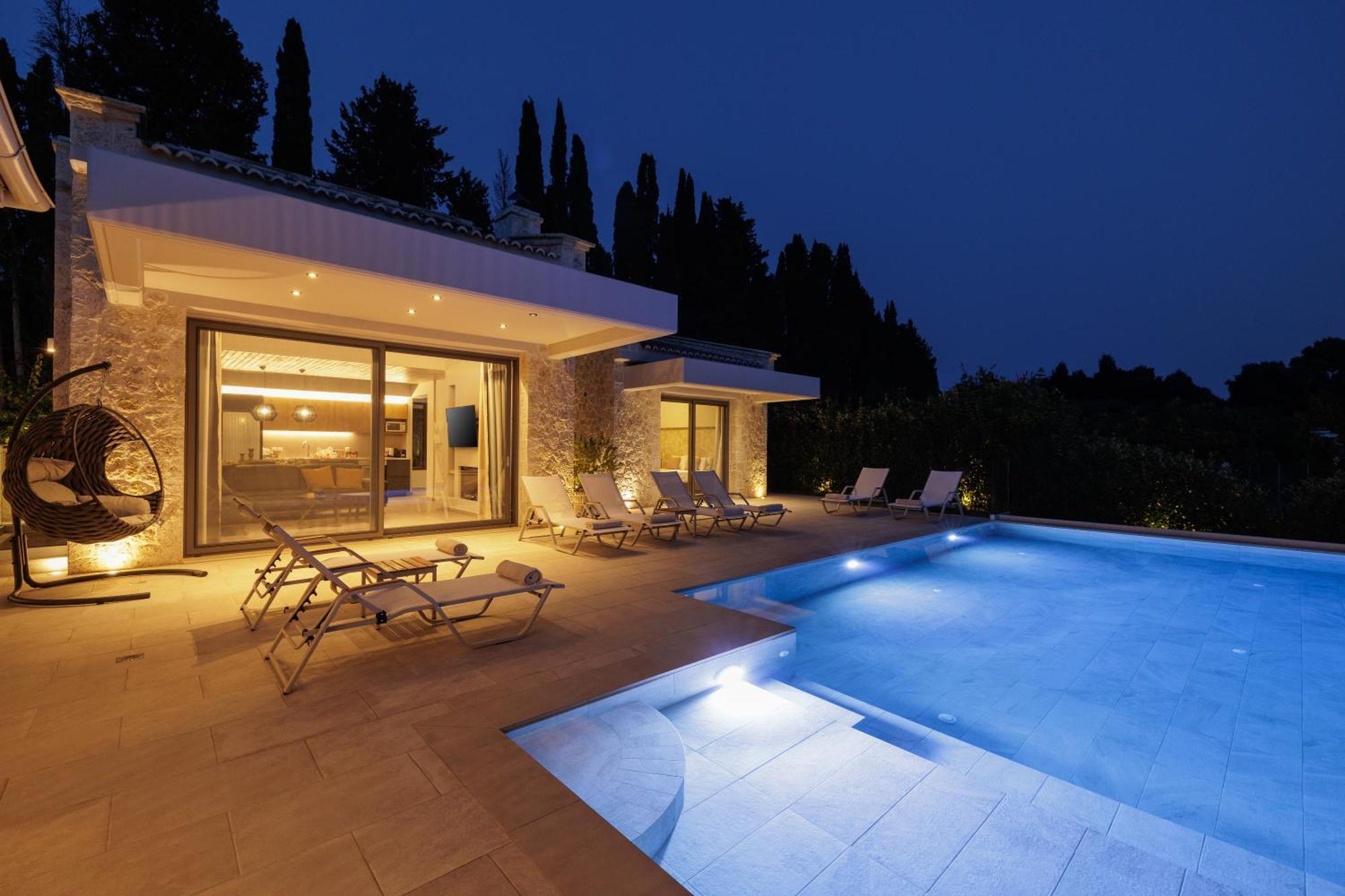 My Mediterranean Corfu Luxury Villa With Private Swimming Pool Контокали Экстерьер фото