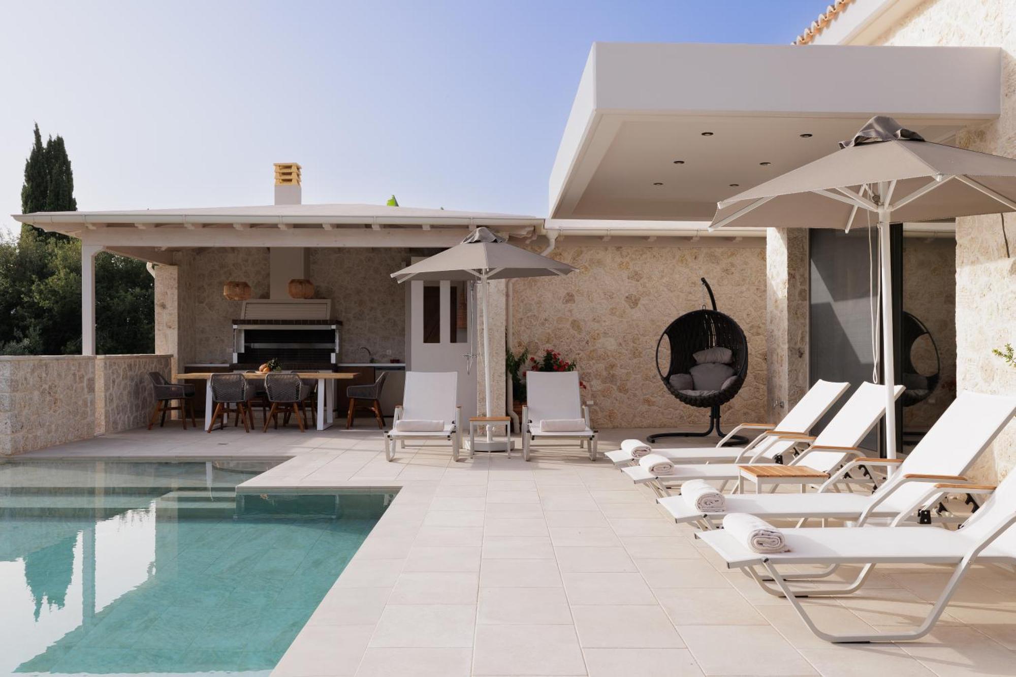 My Mediterranean Corfu Luxury Villa With Private Swimming Pool Контокали Экстерьер фото