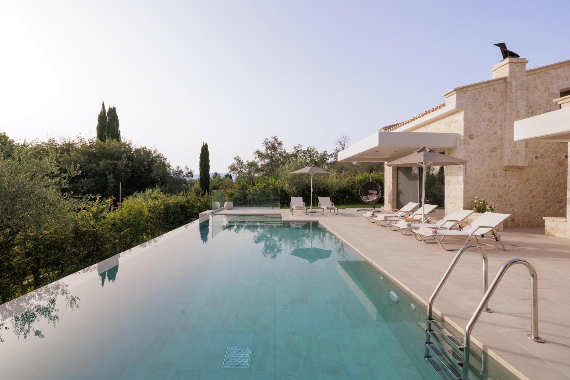 My Mediterranean Corfu Luxury Villa With Private Swimming Pool Контокали Экстерьер фото