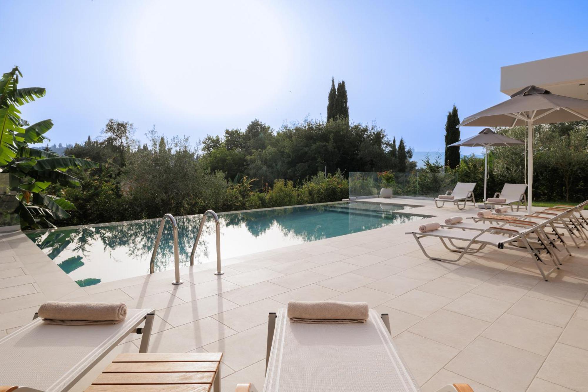 My Mediterranean Corfu Luxury Villa With Private Swimming Pool Контокали Экстерьер фото